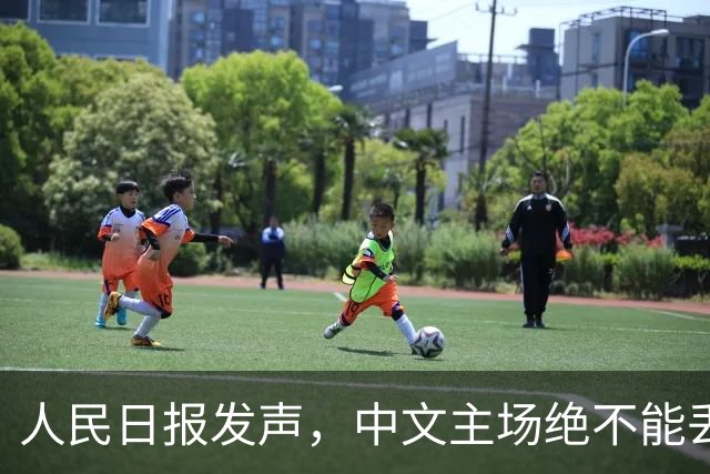 人民日报发声，中文主场绝不能丢！在中国，绝不允许英文替代中文